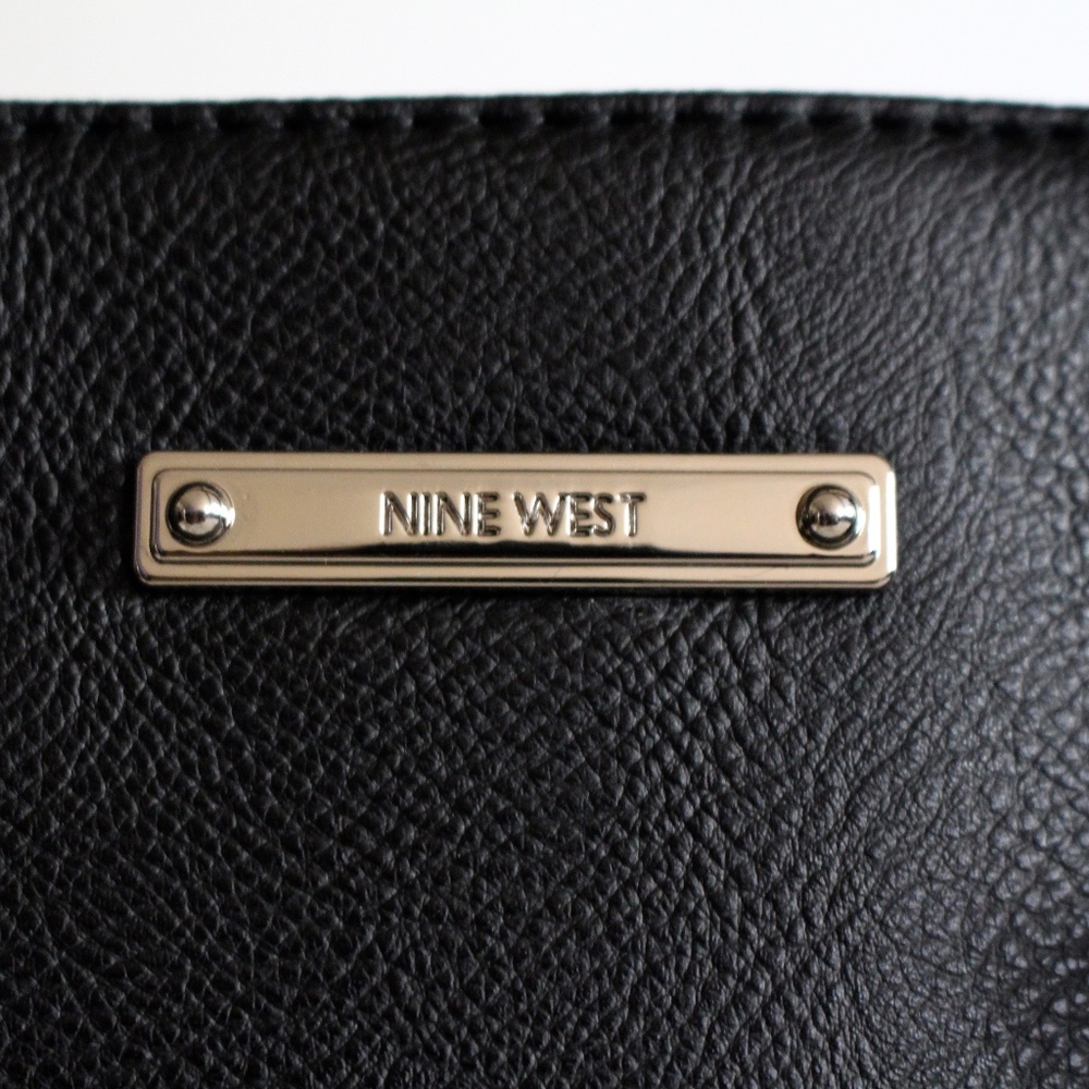 ❗️FINAL PRICE❗️NWT NINE WEST BLACK SATCHEL - Picture 4 of 8